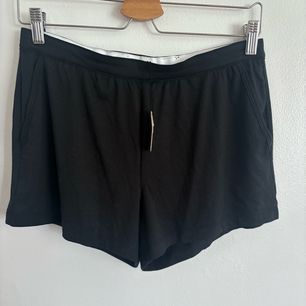 NEW Victorias Secret Black Lounge Sleep Shorts Small